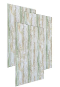 Green Marble Mix PVC Sheet