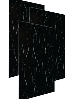 Marble Sheet Black Tundra