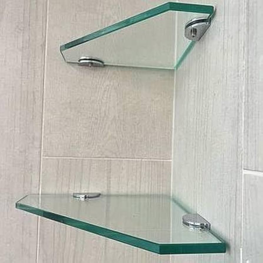 Shower Shelves made of Glass