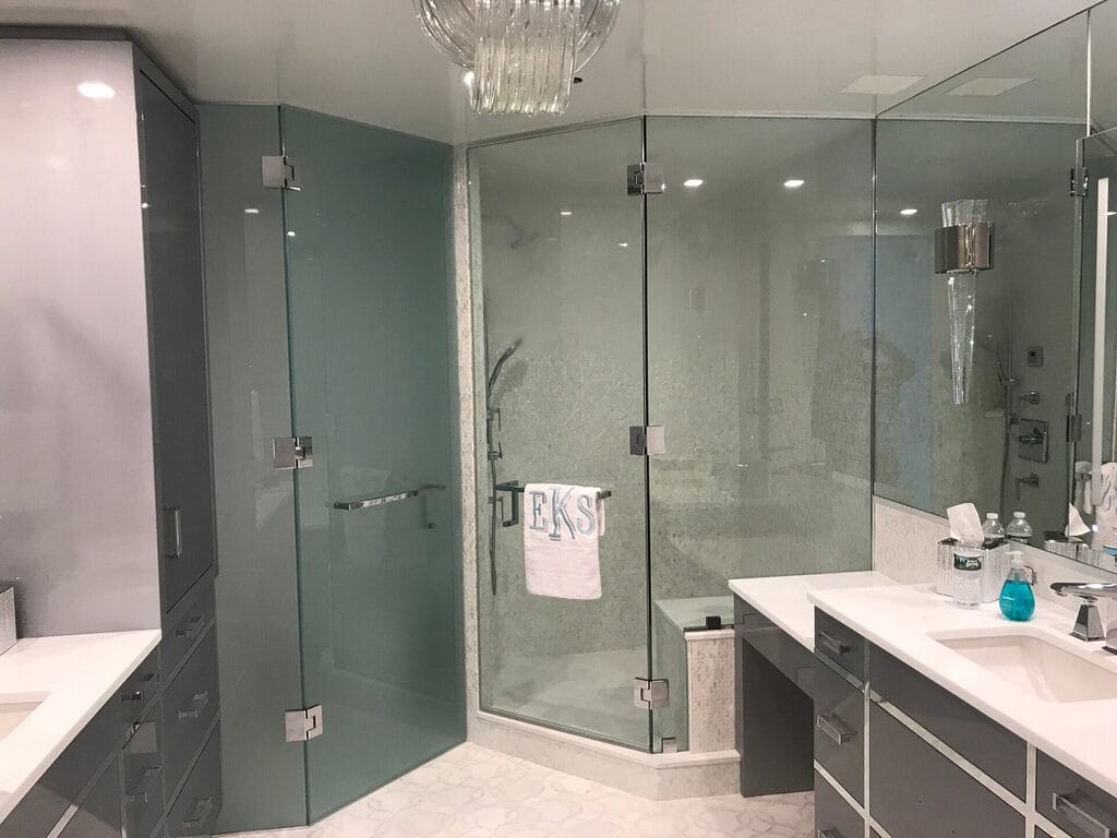 Custom Glass Shower Enclosure