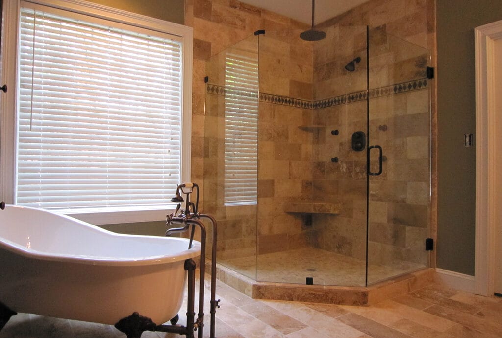 shower glass port moory