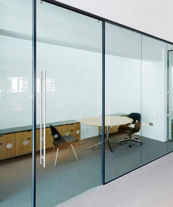 Office Glass partition Sliding Door