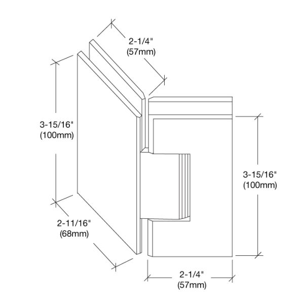 135 Degree Hinges